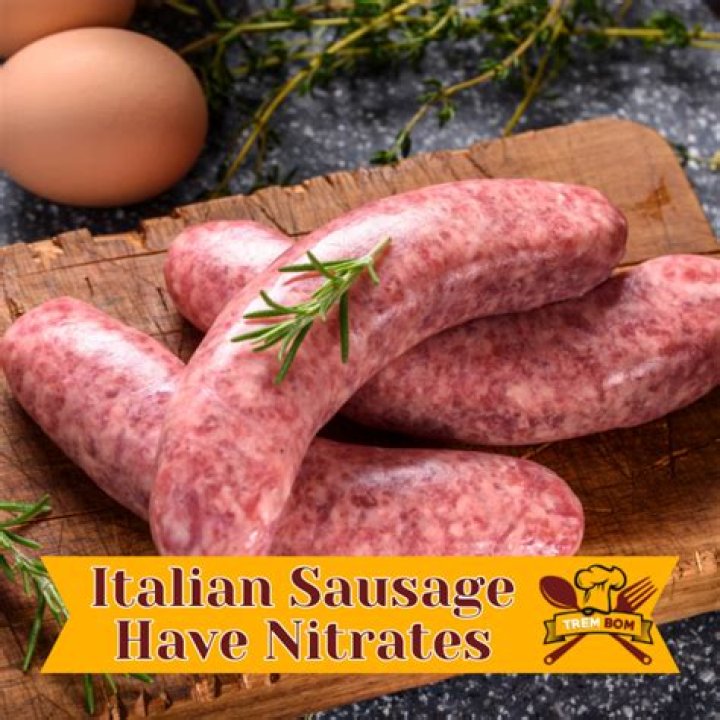 Does italian sausage have nitrates?
