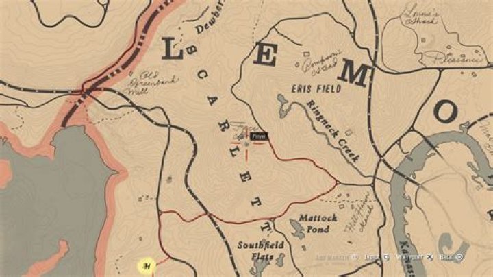 Where is face rock rdr2?