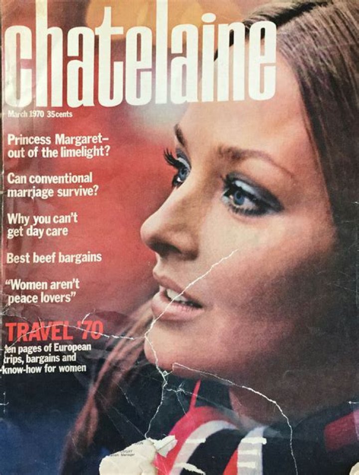 Who is the editor of chatelaine?